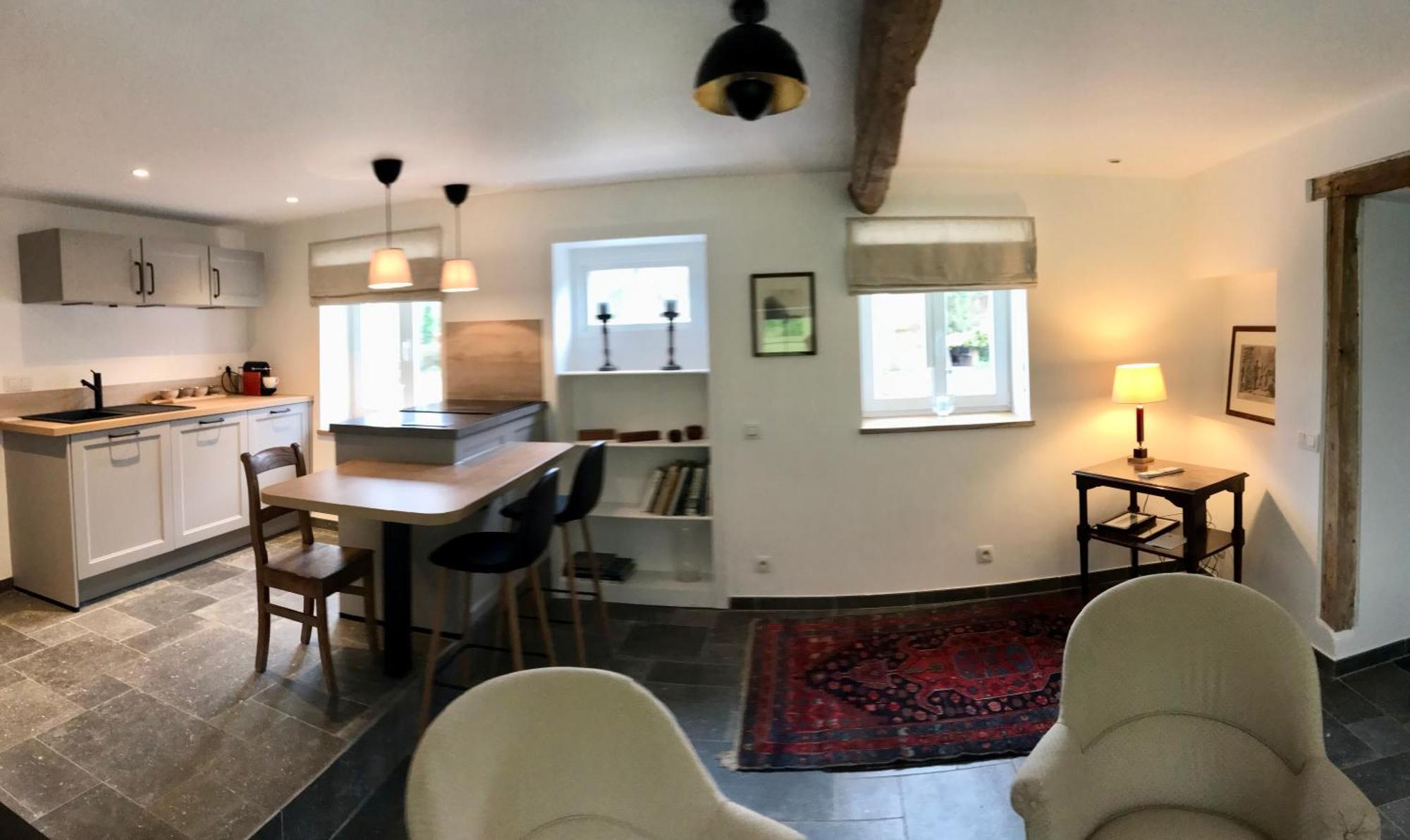 La Petite Maison Blanche Wanze Buitenkant foto